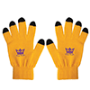 CU6356
	-TOUCH SCREEN GLOVES-Yellow with Black tips
